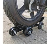 Remolque móvil para motocicleta, elevador de bicicleta eléctrica, resistente, herramienta portátil para coche, motor de motocicleta