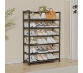 Zapatero de múltiples capas, sencillo, para el hogar, para puerta, armario de almacenamiento de zapatos para dormitorio de estudiantes, organizador de gran capacidad