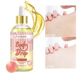 Aceite para el cuidado corporal Peach Macaron Aceite hidratante, humectante y suave para el cuidado de la piel 60ml