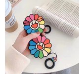 Bonita funda con diseño de girasol y cara sonriente en 3D para Airpods Pro 2, funda protectora para auriculares Bluetooth para Airpods Pro. for airpods 1 2