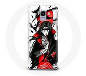 Coque pour Samsung Galaxy A8 2018 Itachi Uchiwa Naruto Anime Teaser