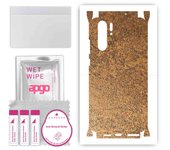 apgo Protective Skin Sticker for the back+sides compatible with Huawei P30 Pro, Full Wrap Film, Foil, Vinyl - Pattern Rusty Copper