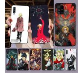 Funda de teléfono con diseño de anime FullMetal Alchemist para Samsung Galaxy A13, A53, A11, A12, A32, A22, A52s, A41, A42, A33, A20E, A30S, A40, A71 Galaxy A10