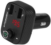 Transmiter FM LED + HandsFree + woltomierz 8-30V + ładowarka 2x USB 3.4A 1