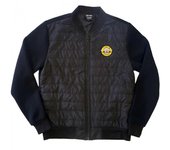 Guns N Roses Chaqueta acolchada unisex para adultos con logotipo clásico L negro