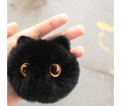 Lindo llavero de gato de peluche, muñeco de dibujos animados, juguete colgante, llavero para mujeres y niñas, adorno para bolso, llavero de coche, regalos para niños, accesorios