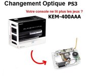 Bloc Optique PS3 - PS3 Original LENS KEM-400AAA - Modèle avec son chariot