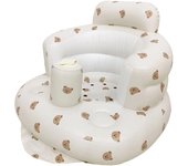 HIKOTO Baby Baby Bath Baby Bath For Air Sitting Practice Silla de ducha esponjosa Silla, Silla, Silla, Bañarse, Comer, Plegable, Tipo, Silla, Portátil,
