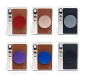 Cubierta protectora impermeable para lente de cámara instantánea de aleación de aluminio para Fujifilm Instax Mini EVO gris