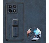 Funda protectora a prueba de golpes para cámara Xiaomi 14T Pro Mi 14T 14 T Pro Skinsheep de cuero para Xiaomi 12T 13T 14 14Tpro con soporte magnético Xiaomi 13T Pro rojo