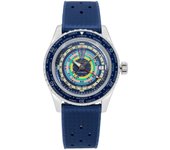 Reloj Mido Ocean Star Decompression GMT Edición Especial Automático de Buceo M026.829.17.041.00 200M para Hombre con Correa Adicional azul