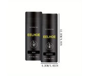 Da volumen al instante al cabello escaso con polvo de fibra capilar para cabello fino con corona negro