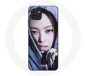 Coque pour Samsung Galaxy A03 Blackpink Born Pink Affiche Teaser Jennie Comeback Single Pink Venom