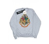 HARRY POTTER Sudadera con estampado de tinta dorada y escudo de Hogwarts para niño 9-11 Years blanco
