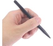 Lápiz capacitivo 2 en 1 para pantalla táctil, lápiz para tableta, teléfono celular, PC, accesorios para tableta, lápiz para tableta plata