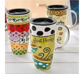 Taza con personalidad creativa, taza de agua de gran capacidad para el hogar, taza de agua de cerámica pintada, taza de café, taza para leche, taza para desayuno