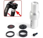 Monorim EB-V1 E-Bike abrazadera poste manillar piezas para Xiaomi M365 1S Pro Mi3 accesorios para scooter eléctrico plata