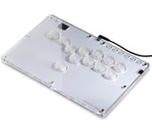 Mando sin palanca Akecon sin palanca CosmoxGaming Leverless Thin Low Pro 12, mando para juegos de lucha, sin retardo, RGB, compatible con SOCD y con intercambio en caliente
