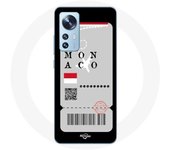 Coque pour Xiaomi Mi 12 / 12X Billet d'avion Monaco