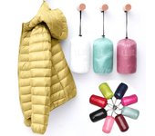 Chaqueta de plumón para mujer, abrigo, chaquetas de otoño e invierno para Parka acolchada cálida, con capucha ultraligera ligera para mujer 4XL