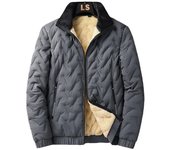 Chaqueta de algodón para hombre con invierno añadido grasa abrigo de gran tamaño ropa de trabajo chaqueta de algodón 8XL