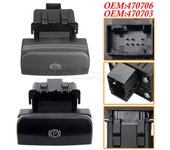 Botón de control de estacionamiento con freno de mano electrónico para Peugeot 3008/5008, Citroën C4/C4 Picasso/DS4 (Árbitro: 470703 / 470706)