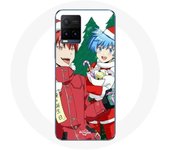 Coque pour Vivo Y21s 2021 / Y21 2021 Karma et Nagisa Assassination Classroom Anime Christmas day