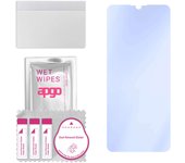 apgo Ultra-Clear 9H Hybrid protective glass compatible with Motorola Moto G30, flexible nano glass, great replacement for tempered glass, scratch-resi