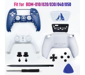 Carcasa de repuesto para mando de God of War de PS5, panel táctil, placa frontal y trasera, funda con asa para BDM-010/020/030 (edición limitada)