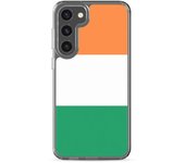 Coque Téléphone - Samsung - Galaxy S23 Ultra - Drapeau Irlande - Souple - Multicolore