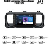 Android de 8 pulgadas para Citroen Jumpy 3 Space Tourer 2016-2021 con botón perilla Radio de coche reproductor de navegador GPS 1 + 32GB 1+32GB