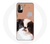 Coque pour Xiaomi Poco M3 Pro Épagneul japonais Noir et Blanc Race de chiens