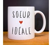 Taza HERMANA IDEAL TU blanco