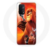 Coque pour Oppo A54 5G Le Roi Lion Simba et Mufasa
