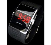 Reloj de pulsera deportivo con pantalla Digital LED y caja cuadrada Unisex informal a la moda, regalo