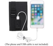 20W que acampa al aire libre que camina la recarga portátil del teléfono móvil del cargador de energía solar del panel solar USB varios colores