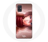 Coque pour Samsung Galaxy A71 Mikasa Ackerman Attaque des Titans Anime Série Japanese