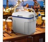 Nevera portátil para picnic y almuerzo con asa, 10 l, para acampar, caja de refrigeración, caja de aislamiento para accesorios de acampada al aire libre