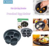 Vaporera de cuatro rejillas para Thermomix TM5/TM6 - Cuenco para huevos escalfados y al vapor