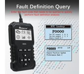 Herramientas de diagnóstico OBD2 originales V410 para automóvil, lector de código profesional automotriz, escáner, herramienta de lectura y escritura de fallas del motor