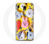 Coque pour Samsung Galaxy S5 BTS Bangtan Sonyeondan BT21 Tata Chimmy Cooky Rj Shooky Koya Mang Et Van