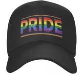 Gorra de béisbol con estampado de orgullo LGBT para adultos, gorro ajustable para papá, Gay, lesbiana, Punk, arcoíris, Unisex, protección solar, Snapback Adjustable Cap