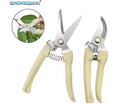 Tijeras podadoras, herramientas manuales, bonsái para jardinería, tijeras de podar de acero inoxidable para flores, ramas y hierba