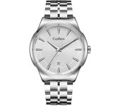 CADISEN Nuevo reloj de lujo para hombres de marca TOP con caja NH35 50m impermeable automático relojes mecánicos para hombres blanco
