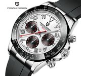 Reloj de pulsera deportivo PAGANI Design para hombre, relojes resistentes al agua de acero inoxidable de la mejor marca, reloj de pulsera de cuarzo militar para hombre