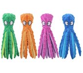 Nuevo juguete de peluche para mascotas, con forma de pulpo, resistente a las mordeduras, interactivo, para limpiar los dientes de los perros, para gatos y perros, suministros para mascotas. verde