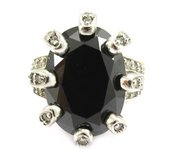 Anillo Plata 'Safo' Onix 52