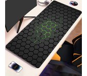 Alfombrilla de ratón con borde cosido y acceso directo, antideslizante, para escritorio, teclado y portátil. 40*90cm-Style E