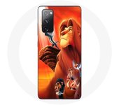Coque pour Samsung Galaxy S20 FE Le Roi Lion Simba et Mufasa