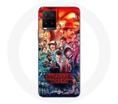 Coque pour Vivo Y21s 2021 / Y21 2021 Stranger Things Teaser Saison 4 Affiche Personnages Art